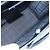 16 Céline Borsa a mano CELINE con manico circolare in pelle 2way Nero Argento Auth am12266V - vista 11