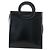 16 Céline Borsa a mano CELINE con manico circolare in pelle 2way Nero Argento Auth am12266V - vista 13