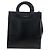 16 Céline Borsa a mano CELINE con manico circolare in pelle 2way Nero Argento Auth am12266V - vista 2