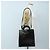 16 Céline Borsa a mano CELINE con manico circolare in pelle 2way Nero Argento Auth am12266V - vista 28