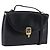 Sac à main Christian Dior en cuir de veau 2way Noir Or Auth 196348A Doré