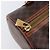 Céline Borsa a mano CELINE Macadam Canvas PVC Leather Brown Gold Auth 200255A Marrone D'oro - vista 10