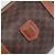 Céline Borsa a mano CELINE Macadam Canvas PVC Leather Brown Gold Auth 200255A Marrone D'oro - vista 17