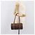 Céline Borsa a mano CELINE Macadam Canvas PVC Leather Brown Gold Auth 200255A Marrone D'oro - vista 23