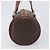 Céline Borsa a mano CELINE Macadam Canvas PVC Leather Brown Gold Auth 200255A Marrone D'oro - vista 3