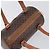 Céline Borsa a mano CELINE Macadam Canvas PVC Leather Brown Gold Auth 200255A Marrone D'oro - vista 6