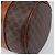 Céline Borsa a mano CELINE Macadam Canvas PVC Leather Brown Gold Auth 200255A Marrone D'oro - vista 9