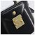 Borsa a mano VERSACE in pelle 2way Nero Oro Auth BA15107A D'oro - vista 18