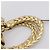 Borsa a mano Miu Miu Matelassé in pelle 2way Gold Auth yk20737SAM D'oro - vista 14