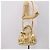 Borsa a mano Miu Miu Matelassé in pelle 2way Gold Auth yk20737SAM D'oro - vista 25