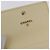 CHANEL Langbeutel aus Leder Elfenbein Gold CC Auth 199695A Golden Roh - Ansicht 19