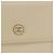CHANEL Langbeutel aus Leder Elfenbein Gold CC Auth 199695A Golden Roh - Ansicht 2