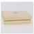 CHANEL Langbeutel aus Leder Elfenbein Gold CC Auth 199695A Golden Roh - Ansicht 6