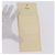 CHANEL Langbeutel aus Leder Elfenbein Gold CC Auth 199695A Golden Roh - Ansicht 8