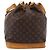 LOUIS VUITTON Borsa a tracolla Monogram Noe M42224 LV Auth 199141 Monogramma - vista 2