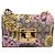 Borsa a tracolla GUCCI GG Supreme Chain PVC Beige Gold 409487 Auth 199195SAM D'oro - vista 13