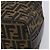Borsa a mano Vanity FENDI Zucca Canvas Nero e Marrone Auth mr2833 - vista 15
