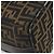 Borsa a mano Vanity FENDI Zucca Canvas Nero e Marrone Auth mr2833 - vista 16