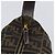 Borsa a mano Vanity FENDI Zucca Canvas Nero e Marrone Auth mr2833 - vista 18