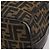 Borsa a mano Vanity FENDI Zucca Canvas Nero e Marrone Auth mr2833 - vista 8