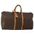 LOUIS VUITTON Monogram Keepall Bandouliere 50 Boston Bag M41416 LV Auth 197044 Monogramma