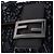 Borsa a tracolla FENDI Mamma Baguette Canvas Sequin Black Auth 197205SM Nero - vista 20