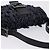 Borsa a tracolla FENDI Mamma Baguette Canvas Sequin Black Auth 197205SM Nero - vista 6