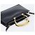 Céline Borsa a mano CELINE in pelle 2way Nero Oro Auth 197456A D'oro - vista 6