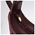 Bolso de hombro CARTIER Must Line de cuero Bordeaux Gold Auth ka5921 Dorado Burdeos - vista 10