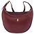 Bolso de hombro CARTIER Must Line de cuero Bordeaux Gold Auth ka5921 Dorado Burdeos - vista 13