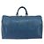 LOUIS VUITTON Epi Keepall 50 Boston Bag Blue M42965 LV Auth 196214 - vista 2