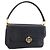 Céline Borsa a tracolla CELINE Horse Carriage in pelle Navy Gold Auth 199215 D'oro Blu navy