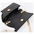 Borsa a tracolla Salvatore Ferragamo Vala Chain Patent Black Gold Tone Auth 199006 Nero - vista 10
