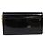 Borsa a tracolla Salvatore Ferragamo Vala Chain Patent Black Gold Tone Auth 199006 Nero - vista 2