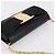 Borsa a tracolla Salvatore Ferragamo Vala Chain Patent Black Gold Tone Auth 199006 Nero - vista 6