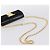 Borsa a tracolla Salvatore Ferragamo Vala Chain Patent Black Gold Tone Auth 199006 Nero - vista 7