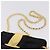 Borsa a tracolla Salvatore Ferragamo Vala Chain Patent Black Gold Tone Auth 199006 Nero - vista 8