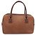 Borsa a mano Burberrys in pelle marrone tono oro Auth ep15667 - vista 2