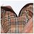 Borsa a mano Burberrys in pelle marrone tono oro Auth ep15667 - vista 20