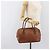 Borsa a mano Burberrys in pelle marrone tono oro Auth ep15667 - vista 24