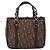 Bolso de mano Christian Dior Trotter Canvas PVC Brown Silver Auth ka5864V Castaño Plata - vista 2