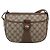 Borsa GUCCI GG Supreme Web Sherry Line PVC Beige Oro 89 02 032 Auth 199582 D'oro - vista 13