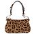 Borsa a tracolla PRADA in pelle Harako Marrone Argento Auth yk20826SAM - vista 2