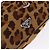 Borsa a tracolla PRADA in pelle Harako Marrone Argento Auth yk20826SAM - vista 20