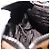 Borsa a tracolla PRADA in pelle Harako Marrone Argento Auth yk20826SAM - vista 22