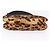 Borsa a tracolla PRADA in pelle Harako Marrone Argento Auth yk20826SAM - vista 5
