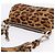Borsa a tracolla PRADA in pelle Harako Marrone Argento Auth yk20826SAM - vista 6