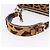 Borsa a tracolla PRADA in pelle Harako Marrone Argento Auth yk20826SAM - vista 7