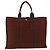 Hermès Borsa HERMES Fourre Tout GM Canvas Brown Silver Auth 199606A Marrone Argento - vista 13