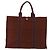 Hermès Borsa HERMES Fourre Tout GM Canvas Brown Silver Auth 199606A Marrone Argento - vista 2